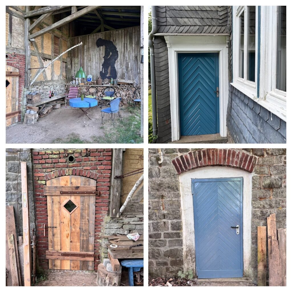 Achterdeur, staldeur, eendenhokdeur
zitje met verlichting